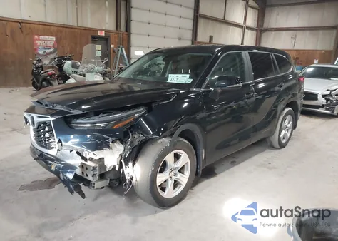 2023 Toyota Highlander Le z USA, uszkodzony, nr VIN 5TDKDRBH7PS500331